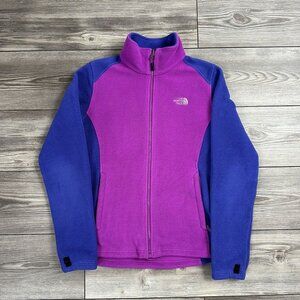 Y2K The North Face Fleece Full Zip Sweater